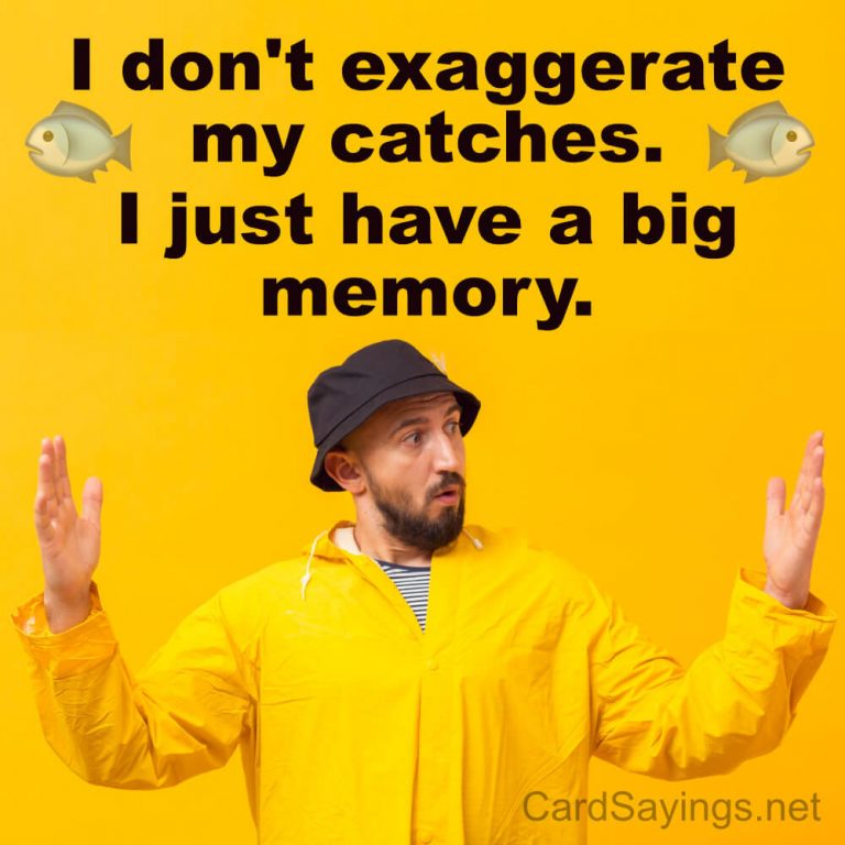 Over 100 Fishing Quotes and Funny Fishing Puns Card Sayings